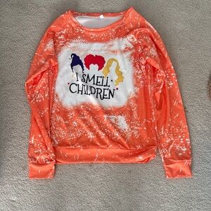Orange Kids Halloween Sweatshirt